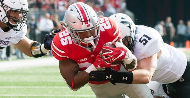 Strongest running backs during NFL Combine's Day 1