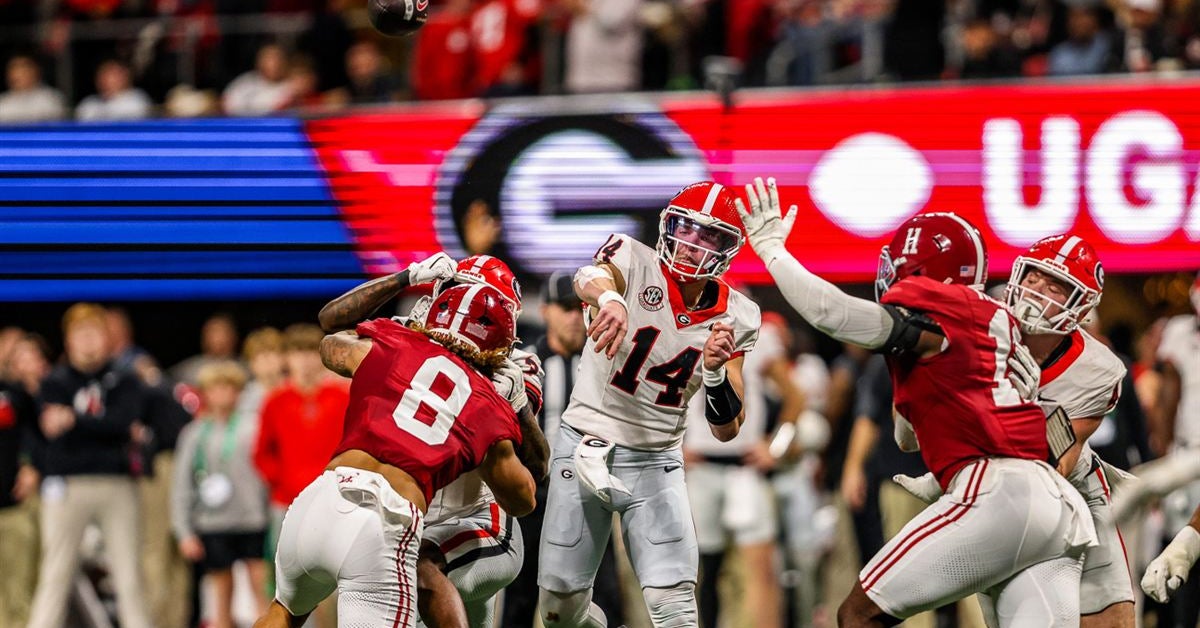 Image for ESPN discusses Georgia's chances in the College Football Playoff