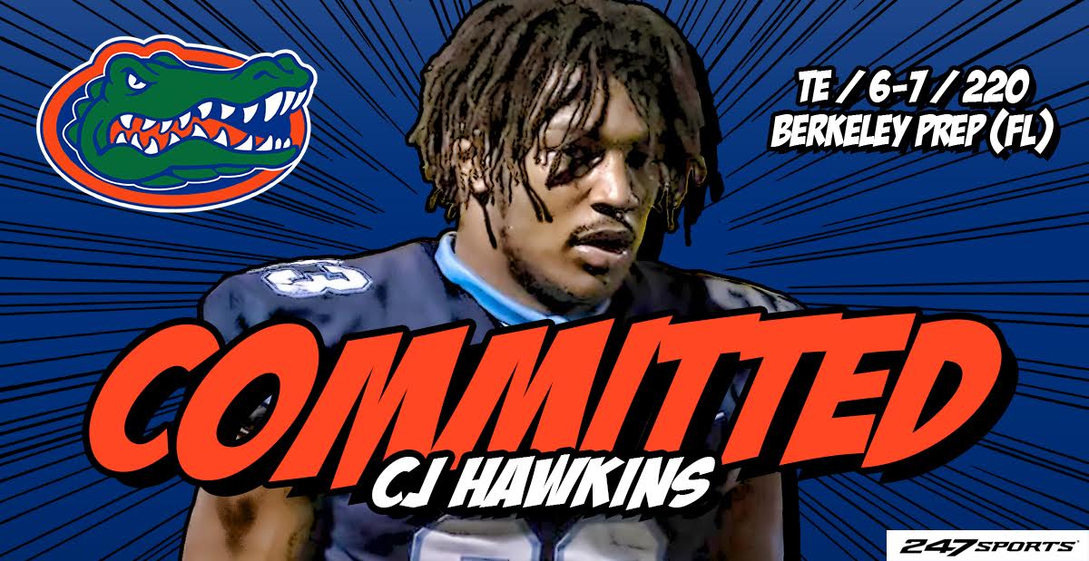 Florida football recruiting: Local 2022 TE CJ Hawkins commits to Gators