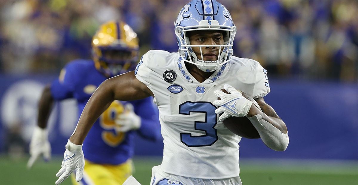 UNC WR Antoine Green discusses QB battle between Drake Maye, Jacolby Criswell