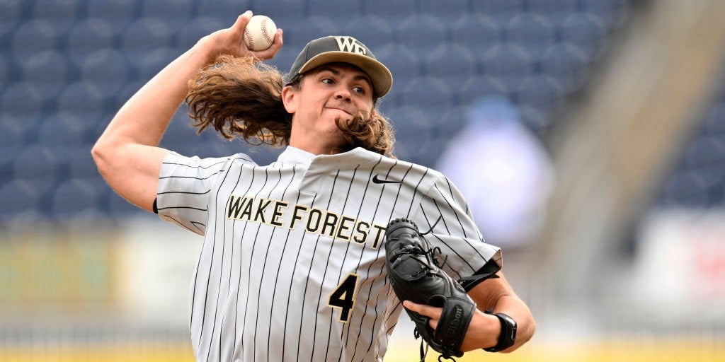 Wake Forest's Gavin Sheets. The Wake Forest Demon Deacons hosted the  News Photo - Getty Images