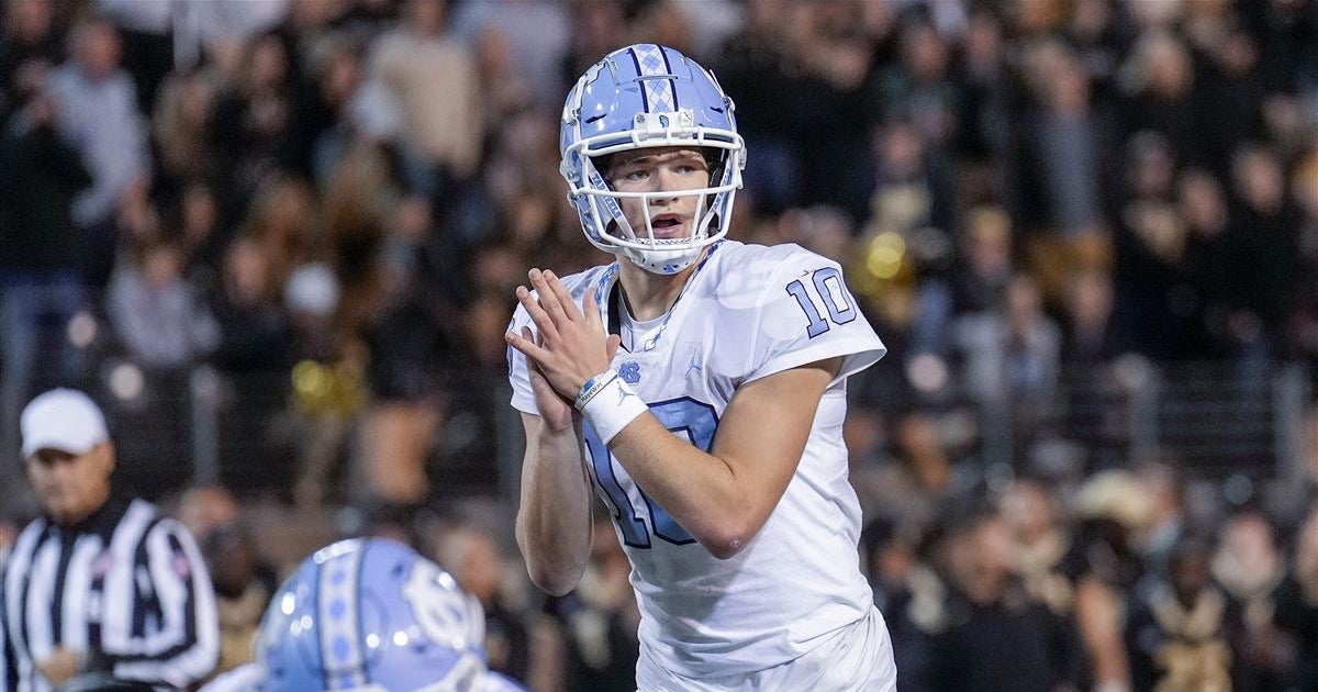 Drake Maye Reacts to UNC's Hiring of New OC Chip Lindsey: 'Fired Up to Work With Him'