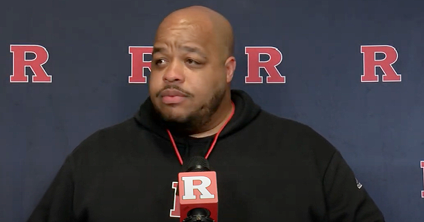 WATCH: Colin Ferrell talks Rutgers football's new look defensive line