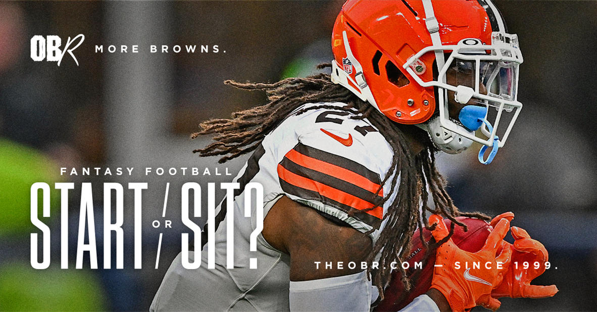 Cleveland Browns Fantasy Start’em Sit’em vs. New York Giants