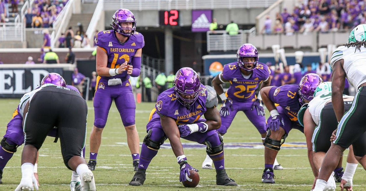 ECU starting center Avery Jones enters transfer portal