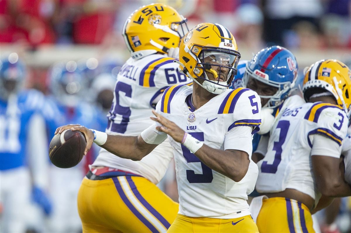 Jayden Daniels, LSU offense find comfort level in team's first shutout  since 2018, LSU