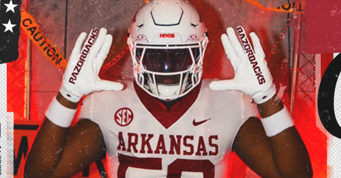Razorbacks add sixth OL commitment for 2027