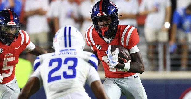 Deuce Alexander’s speed adds extra element to Ole Miss offense