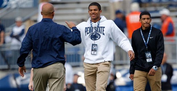 Men's Nike Navy Penn State Nittany Lions Coaches Sideline Hybrid