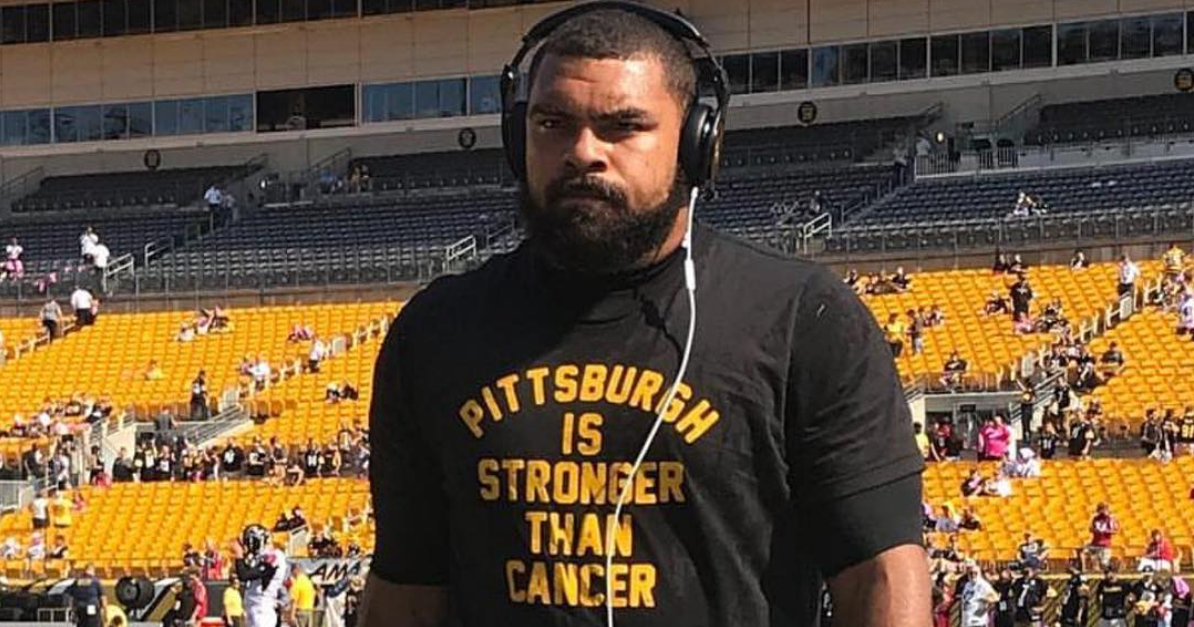 pittsburgh steelers stronger than cancer shirt