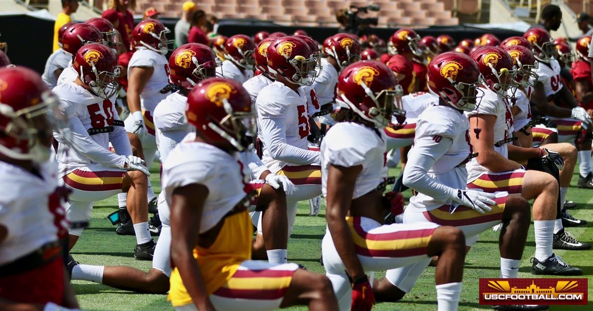 LOOK: USC's new workout highlights tie in 2020 fall cancelation
