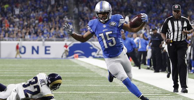 Lions Golden Tate writes summer yearbook message to end zone