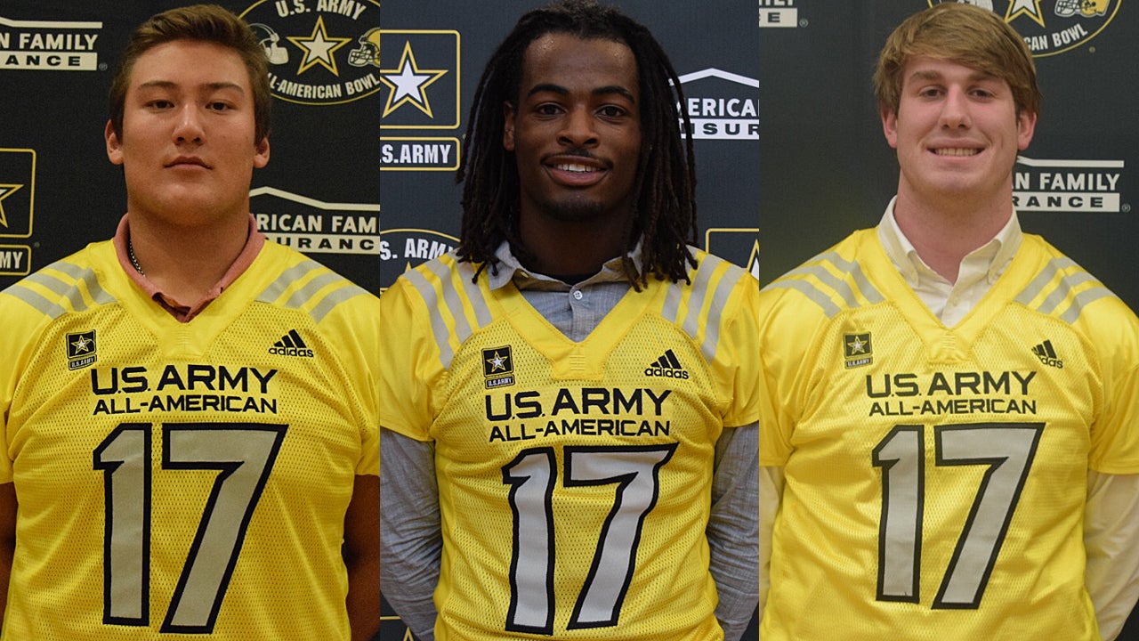 Stanford TE commit Colby Parkinson receives jersey for US Army All-American  Bowl - Rule Of Tree