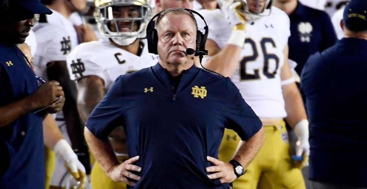 brian kelly execution quote notre dame coach responds to reaction