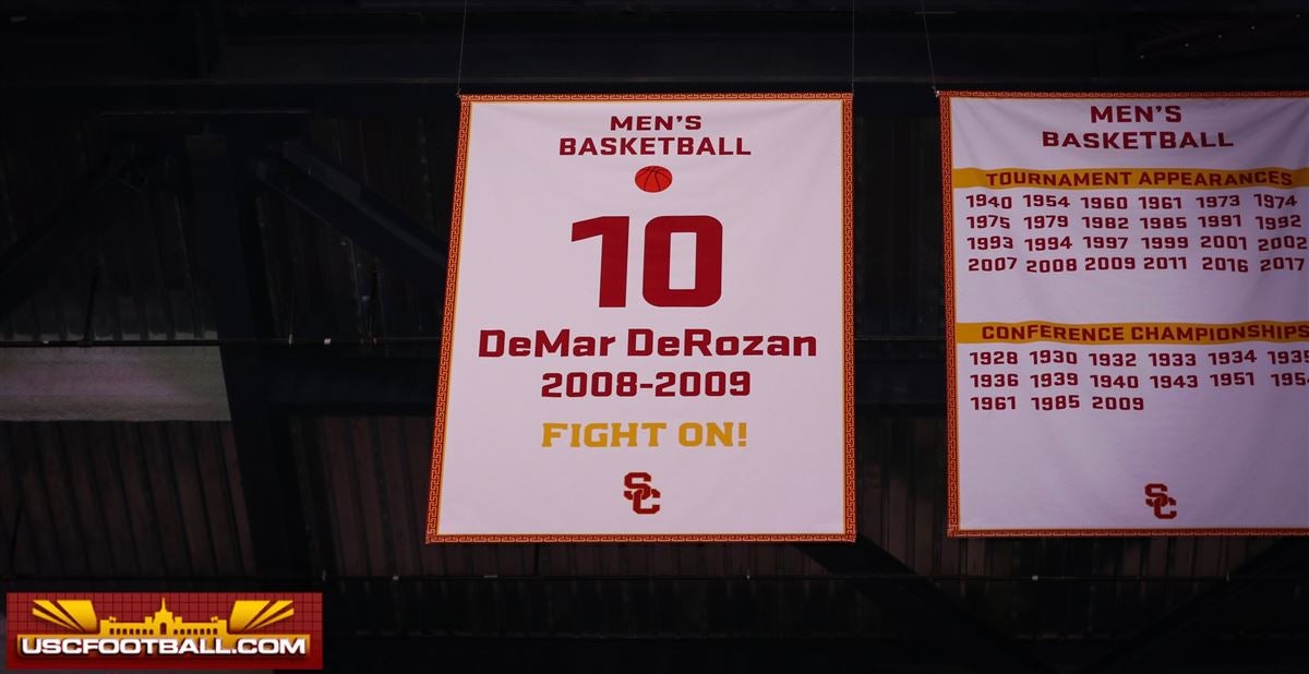 DeMar DeRozan has his jersey retired at University of Southern California -  Pounding The Rock