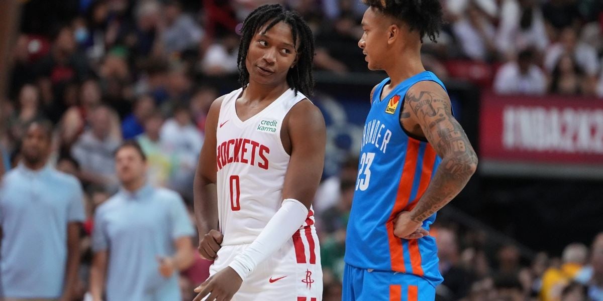 TyTy Washington Jr. - Houston Rockets - Game-Worn Summer League Jersey -  Drafted 29th Overall - 2022 NBA Season