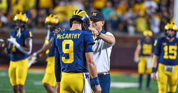 Michigan Football QB Depth Chart Jim Harbaugh Calls J J McCarthy Michigan Football QB Depth Chart Jim Harbaugh Calls J J McCarthy