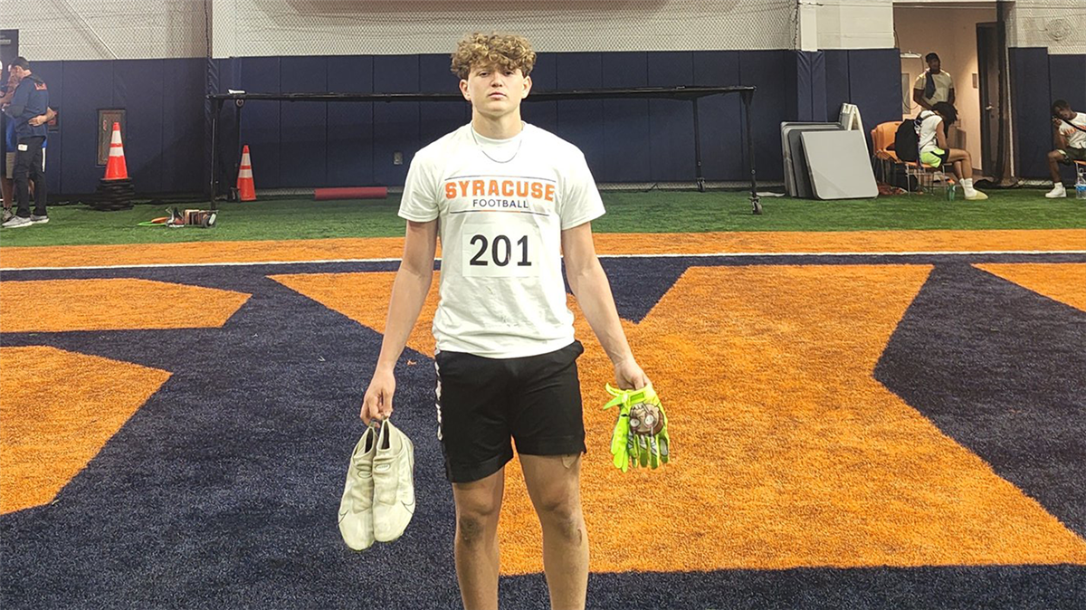 2025 safety Cash Farris recaps Syracuse football camp