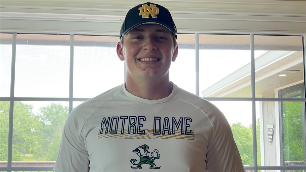 BREAKING, 2023 OL Sam Pendleton Commits To Notre Dame