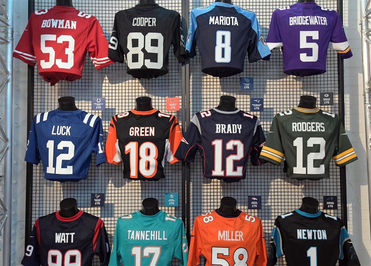 NFL fans share jerseys received for 