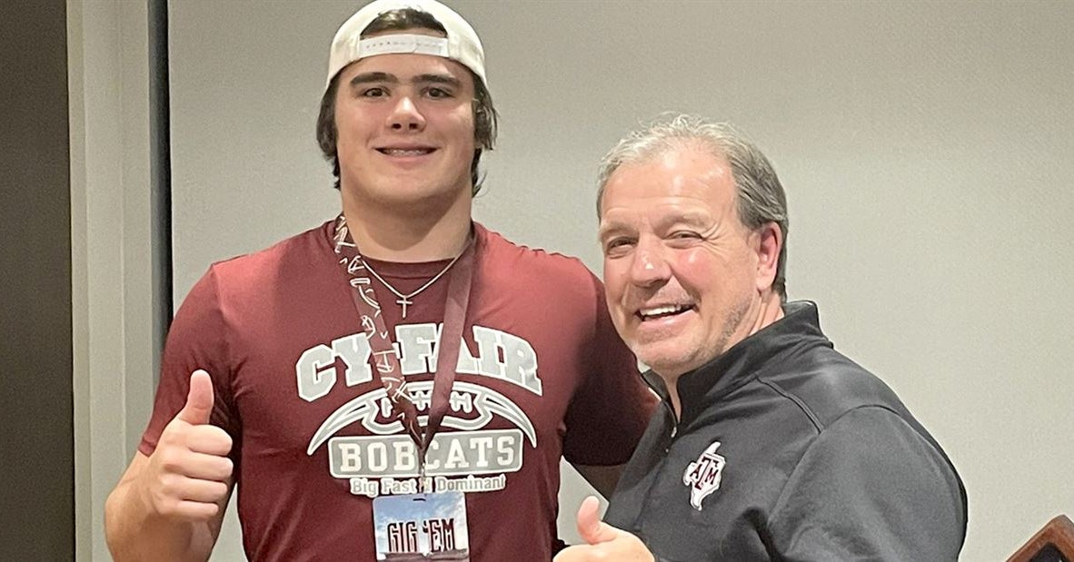 Versatile DL Landon Rink sees more of Aggieland, picks up A&M offer