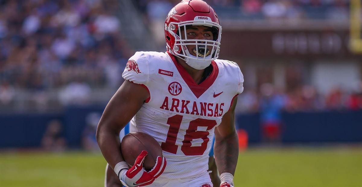 Treylon Burks: Arkansas Razorbacks football receiver