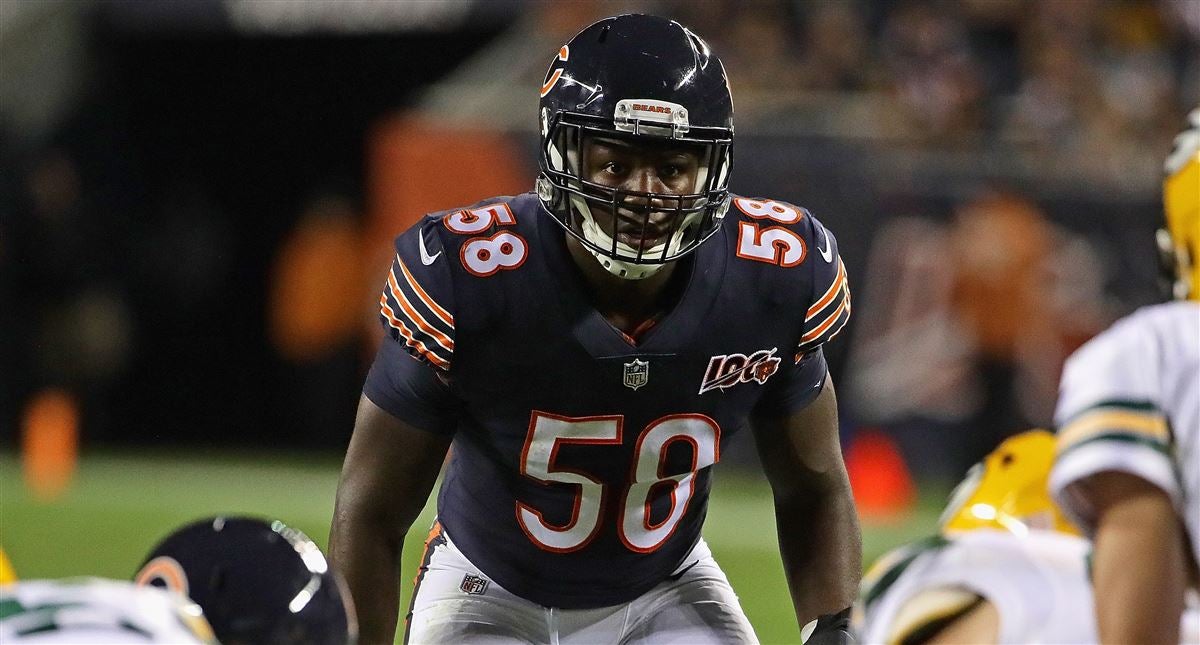 Bears rule out Roquan Smith, Darnell Mooney vs. Saints