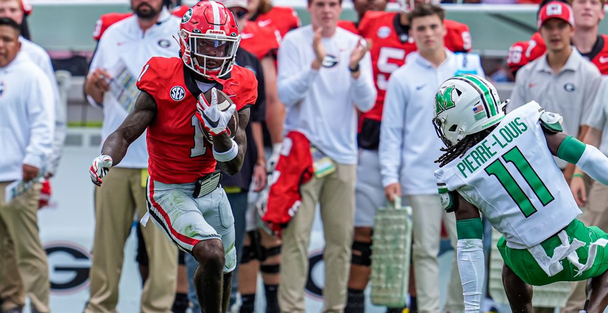 ESPN projects NFL production for Georgia WR Zachariah Branch