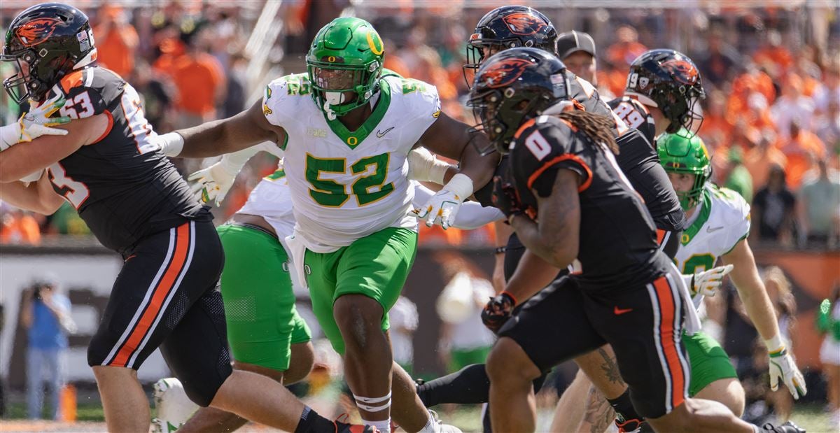 A'Mauri Washington, Oregon, Defensive Line