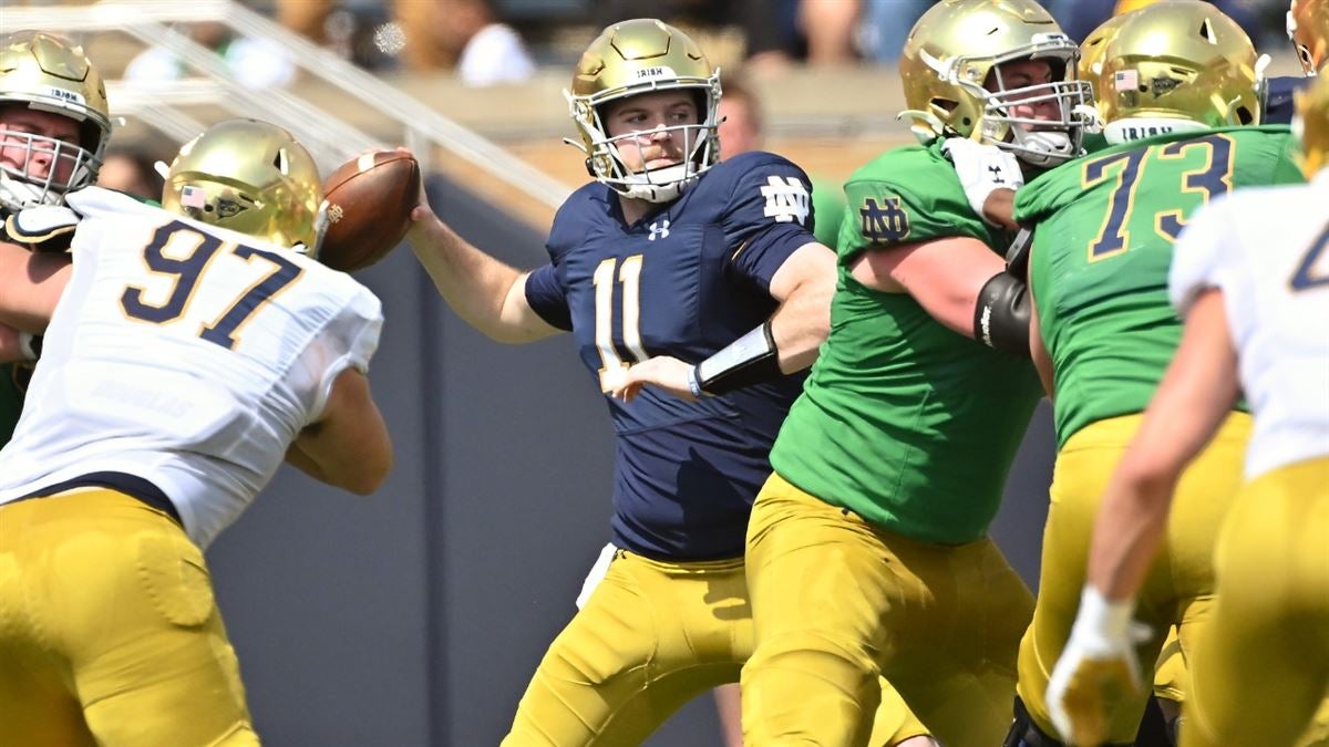 Former QB Andrew Hendrix brings a heart divided back to Notre Dame