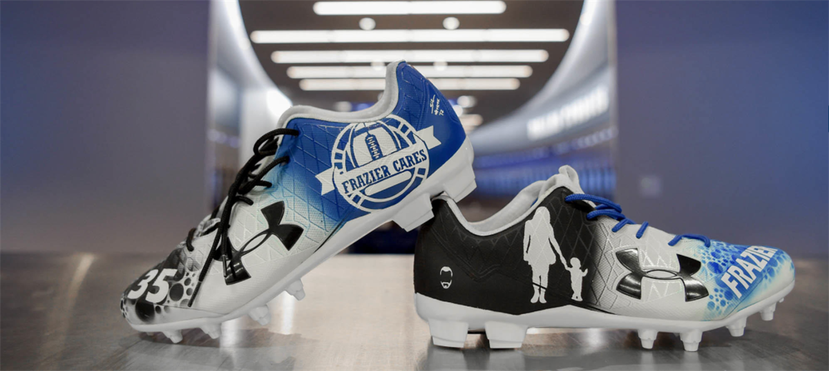 Cowboys unveil custom footwear for 'My Cause My Cleats' campaign