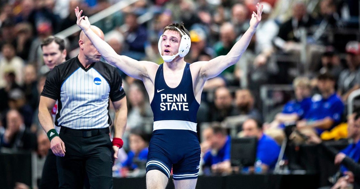 Penn State Wrestling Nittany Lions Send Five To Finals Lead Team Race At 2022 Ncaa Tournament 