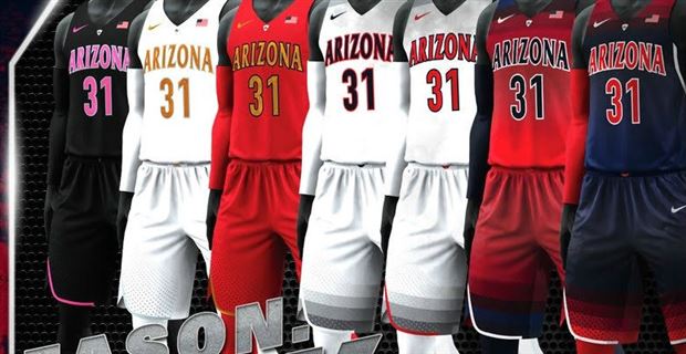 Arizona basketball unveils new uniforms
