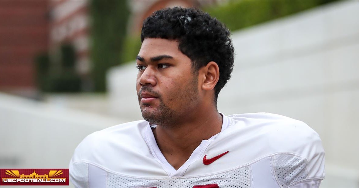 USC DL Ratumana Bulabalavu moves to offensive line in spring camp
