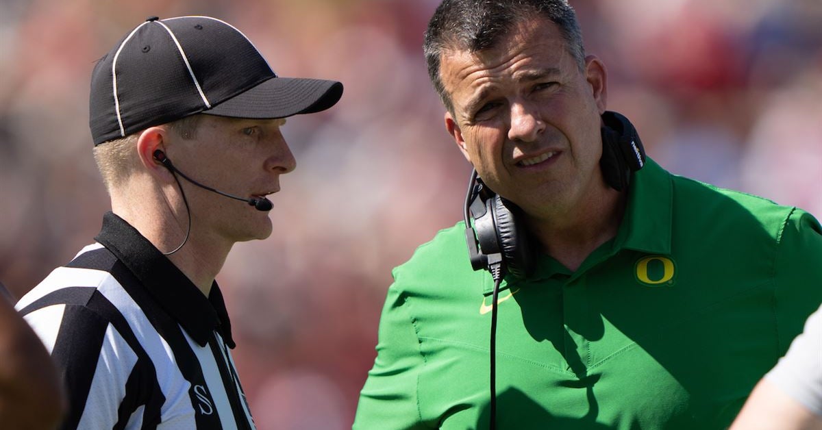 Mario Cristobal addresses end of game officiating