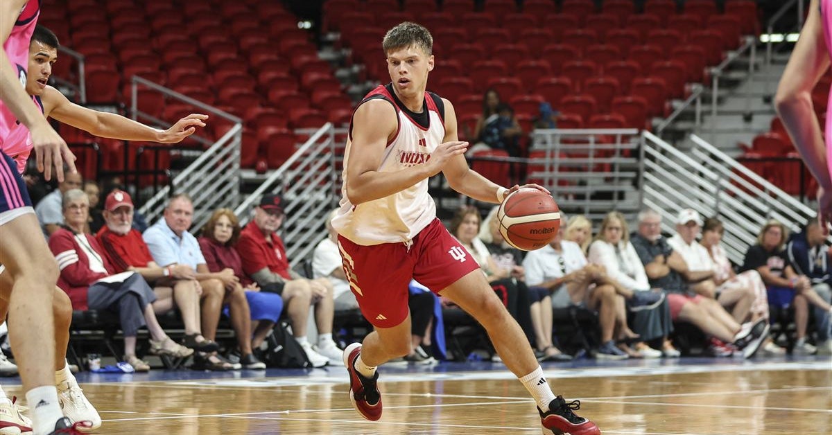 Indiana freshman guard Aleksa Ristic enters the transfer portal