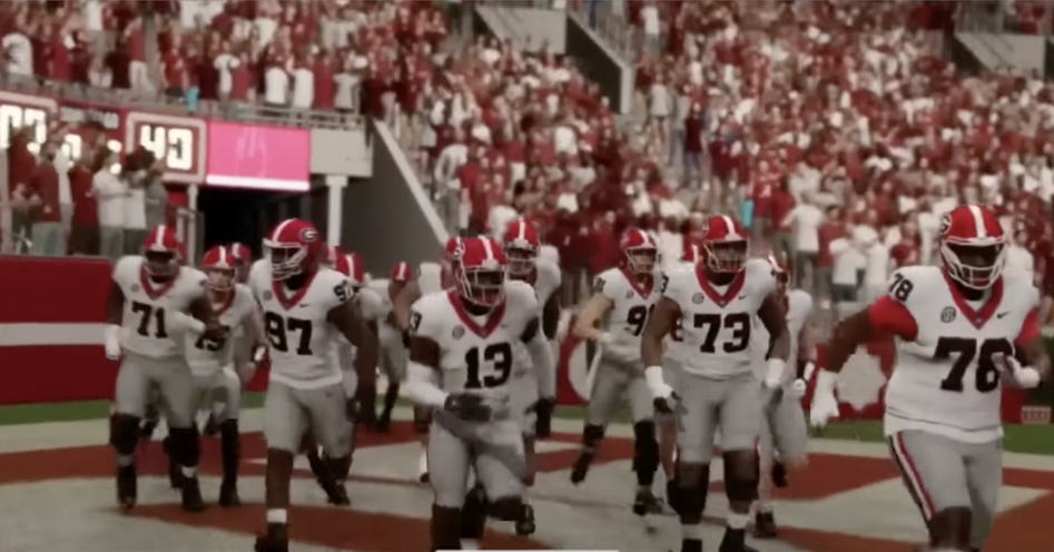 How EA Sports College Football 25 predicts Georgia’s season