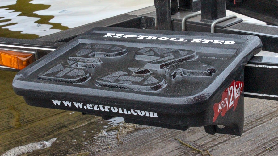 EZ Troll Trailer Step Fishing Boat Tackle Review