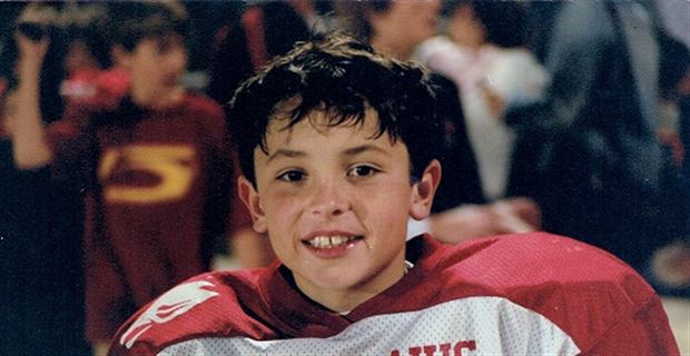 Image result for baker mayfield as a child