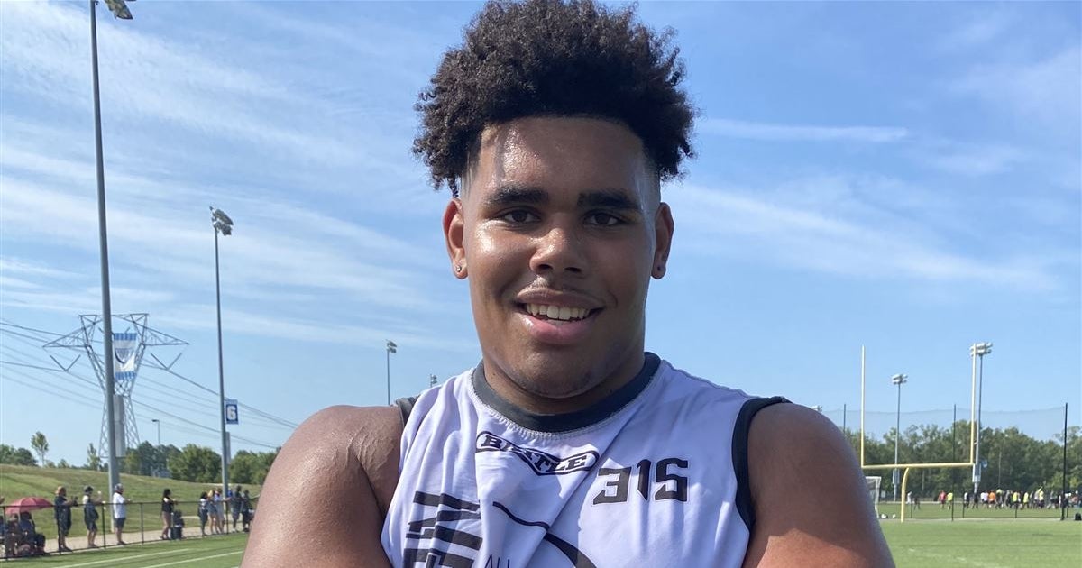 2022 five-star offensive lineman Zach Rice says decision could come any time