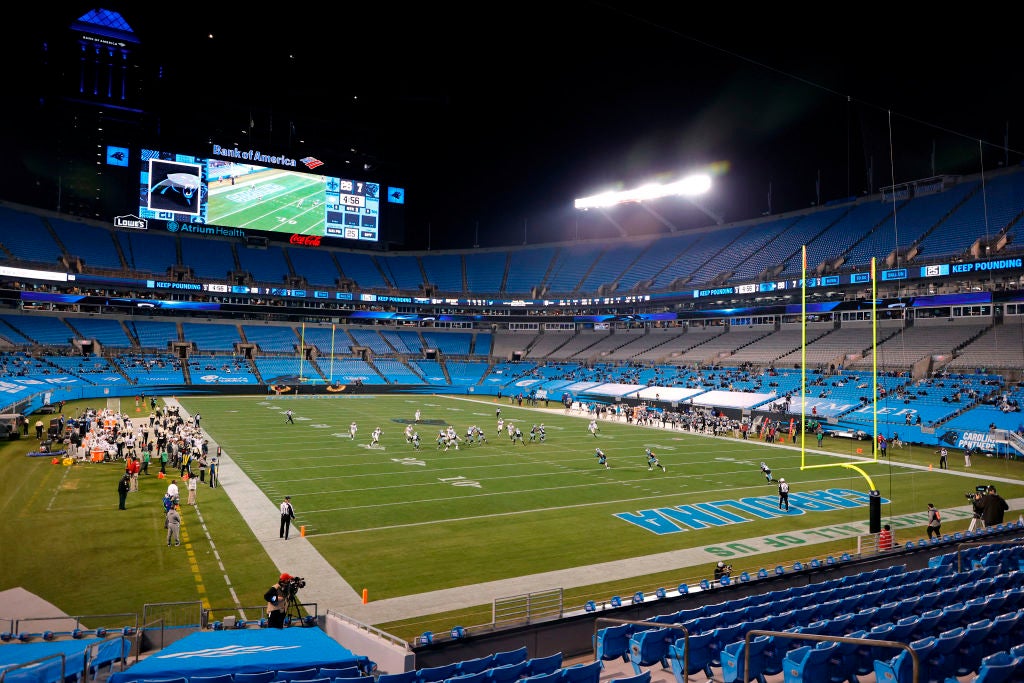 Bank of America Stadium transitioning to artificial turf before