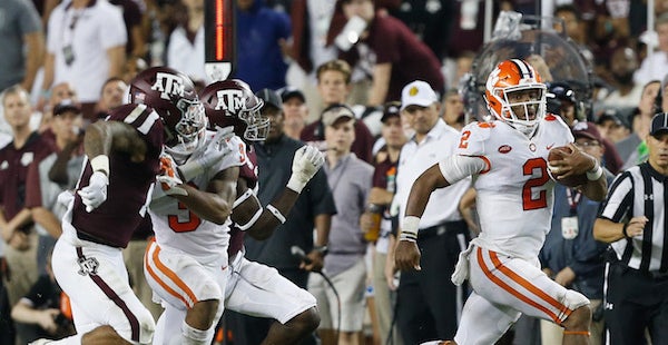 Swinney Gives Assessment of Freshman WR Through Two Games