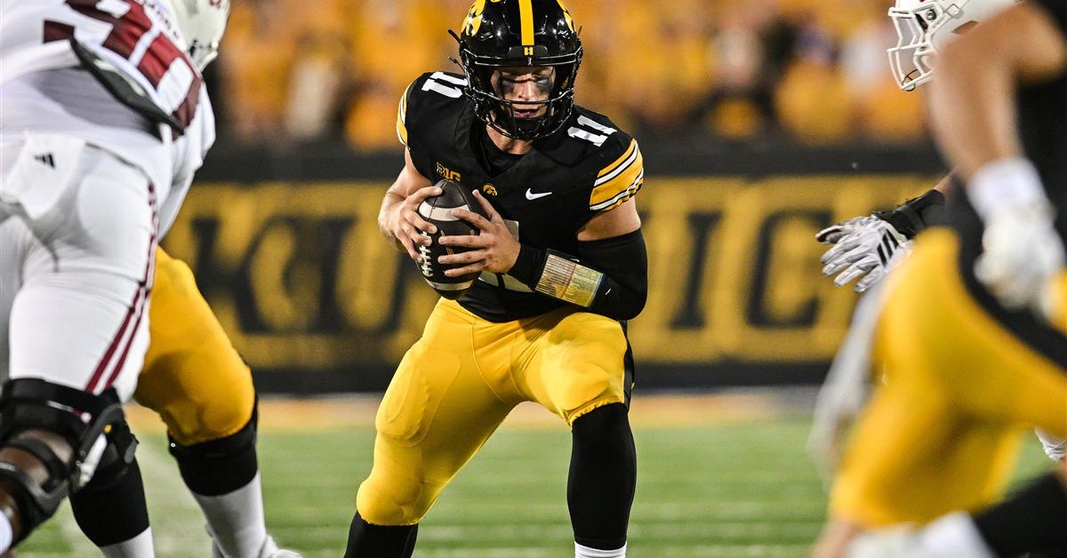 Iowa Football Hawkeyes Release Depth Chart Ahead Of Big Ten Opener At