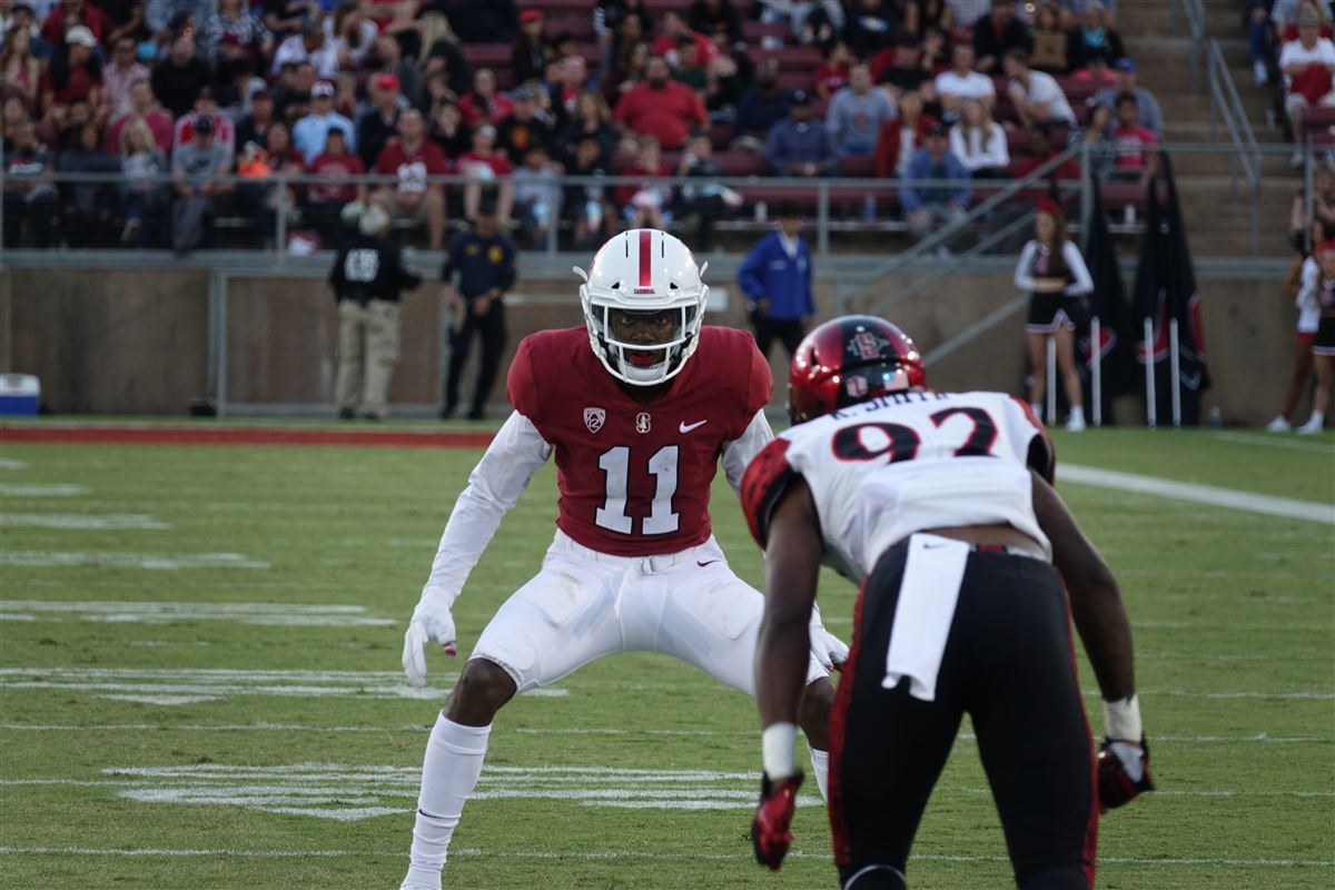 Stanford Cardinal cornerback Paulson Adebo runs unofficial 4.42 40