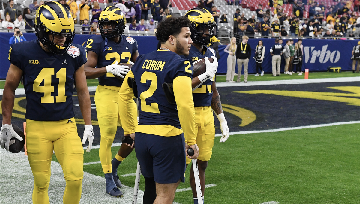 Michigan football Blake Corum plans to return from knee injury