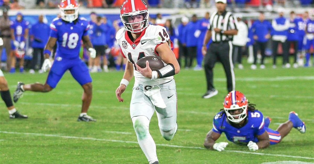 Point spread has Georgia as double-digit favorites over Florida