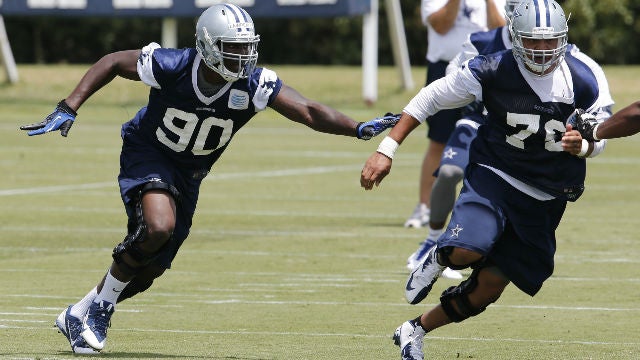 DE Randy Gregory, TE Geoff Swaim among Cowboys' inactive players