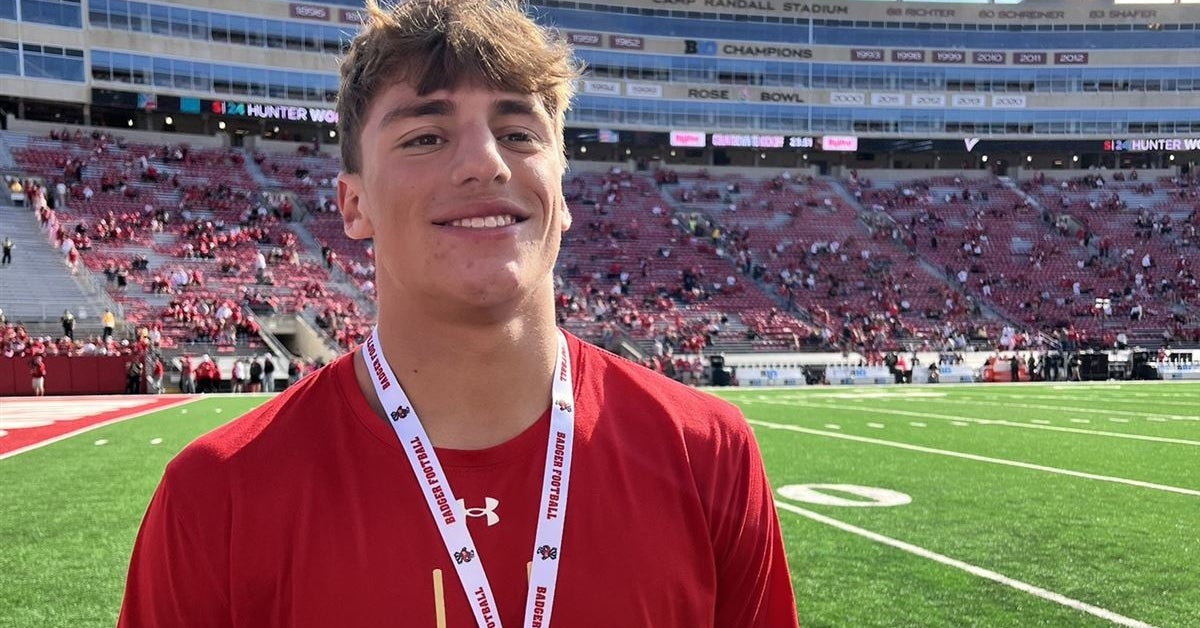 2027 LB Ethan Reyna Make First Wisconsin Visit