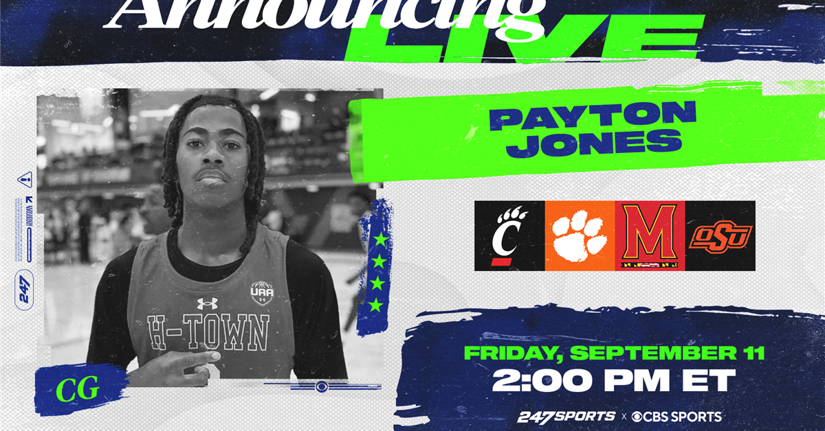 No. 37-ranked Payton Jones set to announce college decision on CBS Sports College Basketball Channel