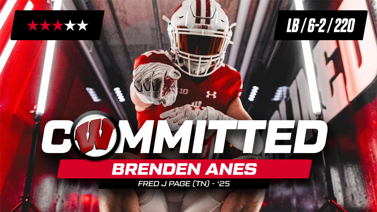 BREAKING: Three-Star Outside Linebacker Brenden Anes Commits To Wisconsin